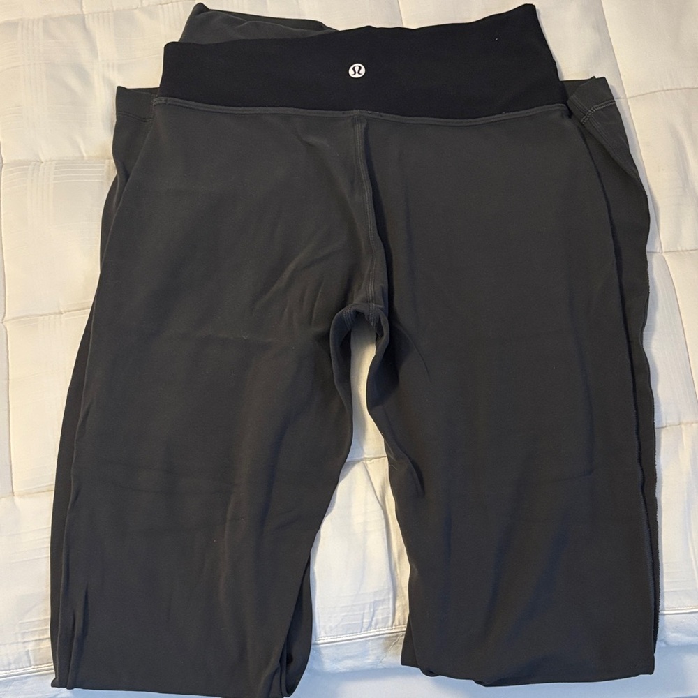 lululemon athletica Black Boot Cut Pants